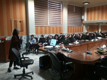 تشکيل جلسه آموزشی با حضور پروفسور اکرم تاجی استاد دانشگاه فن آوری کوییزلند استرالیا (QUT)  در سالن جرجانی دانشکده پرستاری و مامایی تشکيل جلسه آموزشی با حضور پروفسور اکرم تاجی استاد دانشگاه فن آوری کوییزلند استرالیا (QUT)  در سالن جرجانی دانشکده پرستاری و مامایی