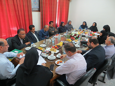 برگزاری اولین جلسه حضوری هیات ممتحنه، ارزشيابی و برنامه ريزی رشته پرستاری (گروه ب)